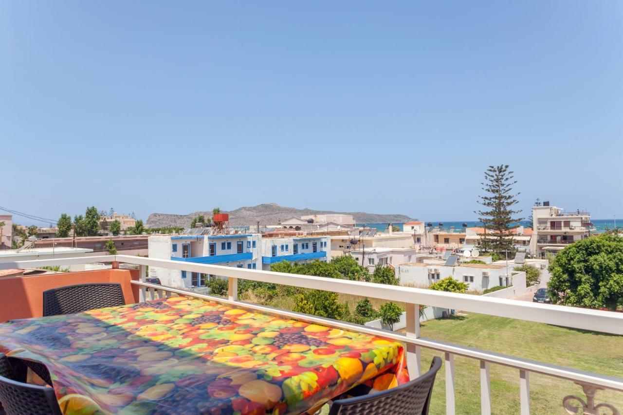 Christine Seaside Apartments In Chania Stalos Exterior photo